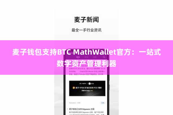 麦子钱包支持BTC MathWallet官方：一站式数字资产管理利器