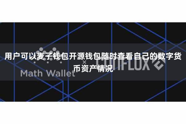 用户可以麦子钱包开源钱包随时查看自己的数字货币资产情况